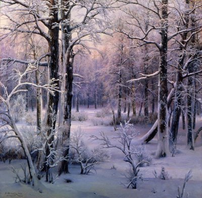「霧氷」、1906年。 作： Ivan Velz