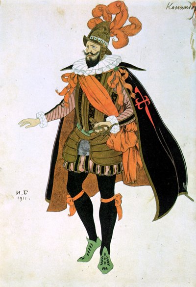 司令官」、1911年。 作： Ivan Yakovlevich Bilibin