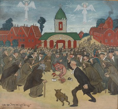 uma guerra santa 作： Ivar Axel Henrick Arosenius