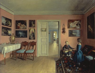 アーティストルームで、1855 作： Iwan Chrutsky