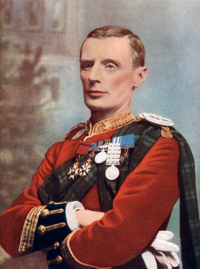 少将 AG ウォーホープ、南アフリカのハイランド旅団の司令官、c1899 1902。 作： JA Horsburgh