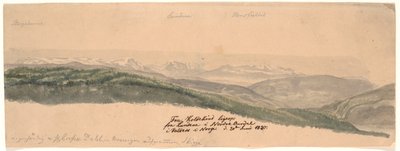 ノルウェーのヴァルドレスにあるノルデ・オーレ渓谷のルンデネのコルデキンド・リゲオプから 作： Johan Christian Dahl