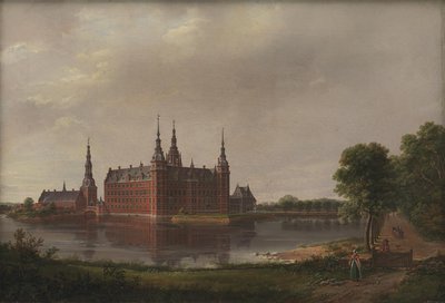 フレデリクスボー城 作： Johan Christian Dahl