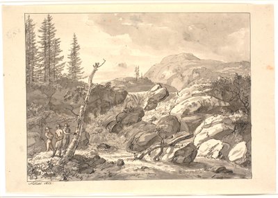 滝 作： Johan Christian Dahl