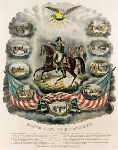 ウィリアムヘンリーハリソン少将、1813年 作： J.C. Richard