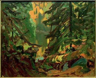 モントリオール湖の近く、アルゴマ 作： J.E.H. MacDonald