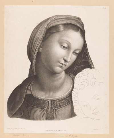 マリアは親切に会った フォリーニョの聖母 作： J.F. Cazenave