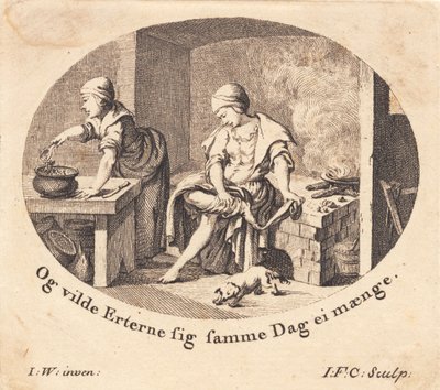 キッチンのドロテア 作： J.F. Clemens