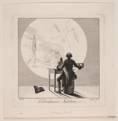 「Kiøbenhavns Skilderie」、no. 4 作： J.F. Clemens