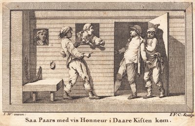 Peder Paars は愚か者の棺に入れられます 作： J.F. Clemens
