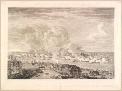 1801 年 4 月 2 日のレデンの戦い 作： J.F. Clemens