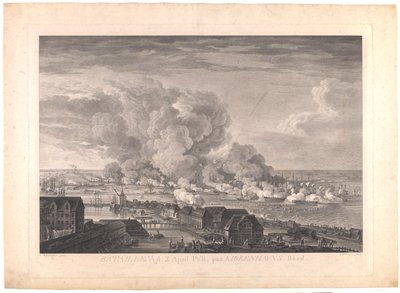 1801 年 4 月 2 日のレデンの戦い 作： J.F. Clemens