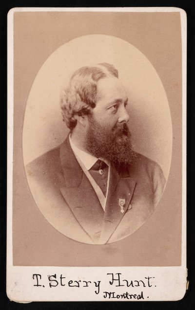 トーマス・ステリー・ハントの肖像、1826～1892年、1892年以前。 作： JG Parks