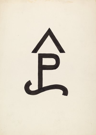 牛のブランド、c。 1936年。 作： J.Henry Marley