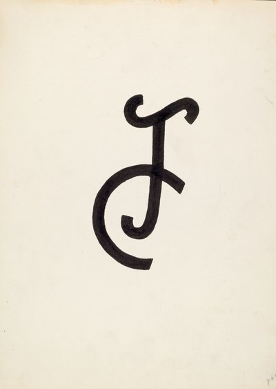 牛のブランド、c。 1936年。 作： J.Henry Marley