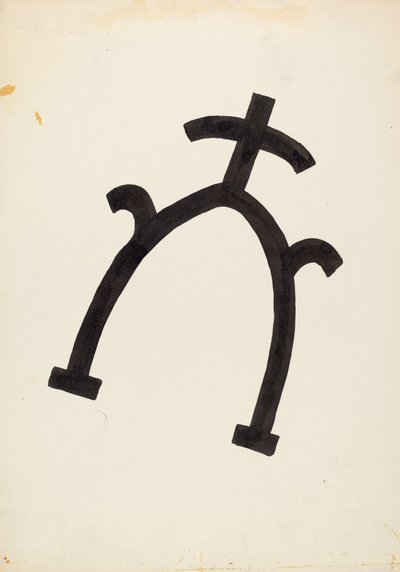 牛のブランド、c。 1936年。 作： J.Henry Marley