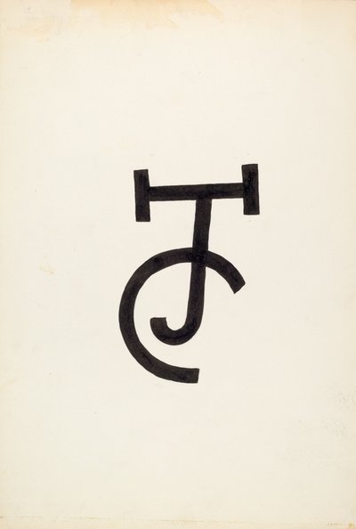 牛のブランド、c。 1936年。 作： J.Henry Marley