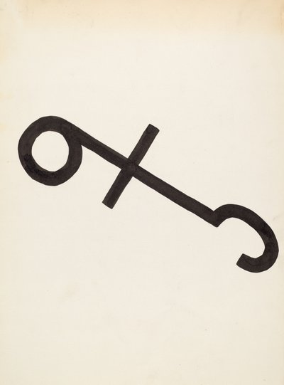 牛のブランド、c。 1936年。 作： J.Henry Marley
