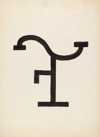 牛のブランド、c。 1936年。 作： J.Henry Marley
