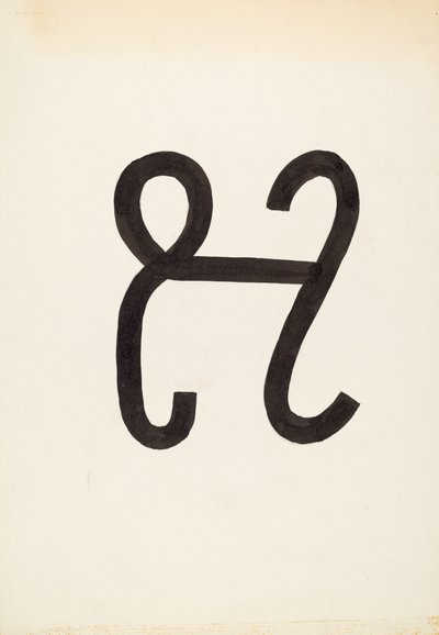 牛のブランド、c。 1936年。 作： J.Henry Marley