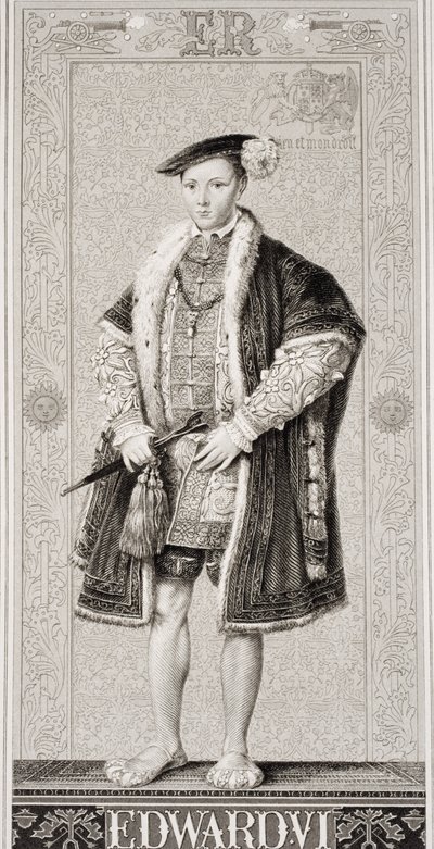 Edward I（1537-53）from &39;Illustrations of English and Scottish History&39; Volume I 作： J.L. Williams
