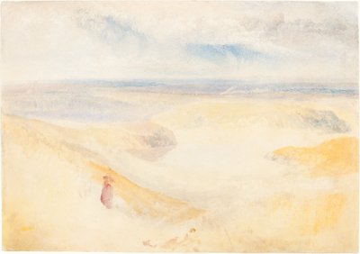 1827年頃のヨークシャーの川。 作： Joseph Mallord William Turner