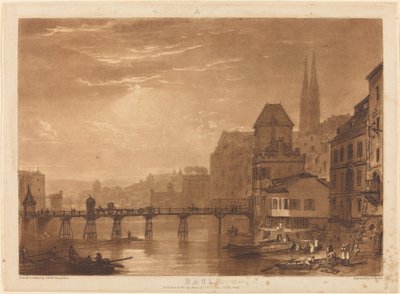 バーゼル、1807年発行。 作： Joseph Mallord William Turner