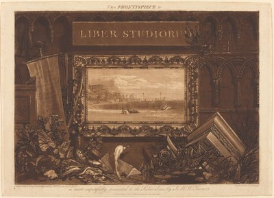 1812年に出版された口絵。 作： Joseph Mallord William Turner