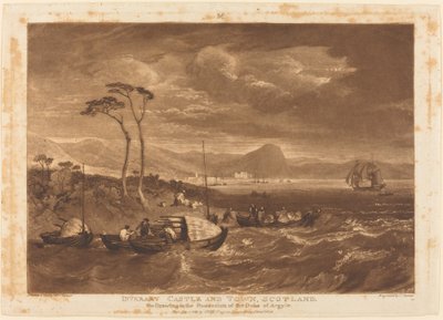 インベラリー城と町、1816年。 作： Joseph Mallord William Turner