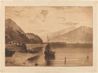 Inverary Pier、1811年発行。 作： Joseph Mallord William Turner
