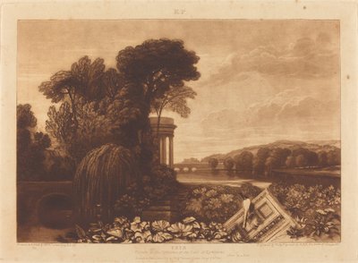 1819年に出版された「イシス」。 作： Joseph Mallord William Turner
