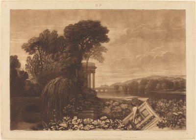 イシス、1819年出版。 作： Joseph Mallord William Turner