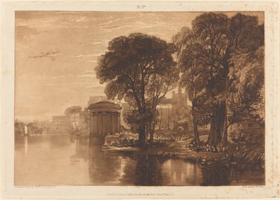 アイルワース、1819 年出版。 作： Joseph Mallord William Turner