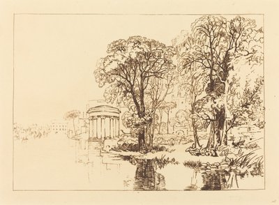 アイルワース、1819年発行。 作： Joseph Mallord William Turner
