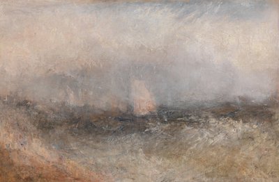 1840 年から 1845 年にかけてのノア沖。 作： Joseph Mallord William Turner