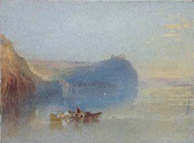 ロワール河畔の風景 1826-1830年頃 作： Joseph Mallord William Turner