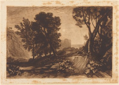1814年に出版された「孤独」。 作： Joseph Mallord William Turner