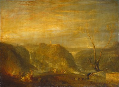 プロセルピナのレイプ」1839年 作： Joseph Mallord William Turner