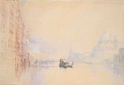 ベニス：大運河、1840年 作： Joseph Mallord William Turner