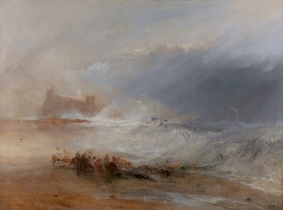 難破船 -- ノーサンバーランドの海岸、1833 年から 作： Joseph Mallord William Turner