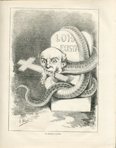 ル・トリブーレ 作： J. (1847 1892) Blass