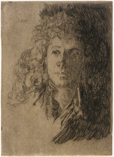 少女の肖像 作： J. Alden Weir