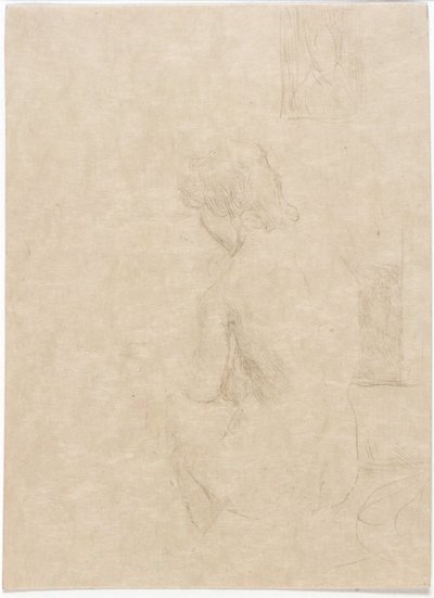 着席モデル 作： J. Alden Weir