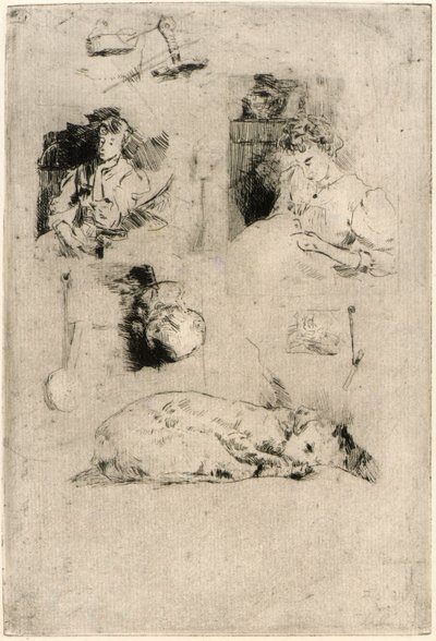 学問 作： J. Alden Weir