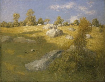 アップランド牧草地 作： J. Alden Weir