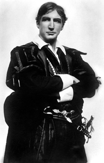 Jerrold Robertshaw 1866-1941、イギリスの俳優、20世紀初頭。 作： J. Beagles and Co.