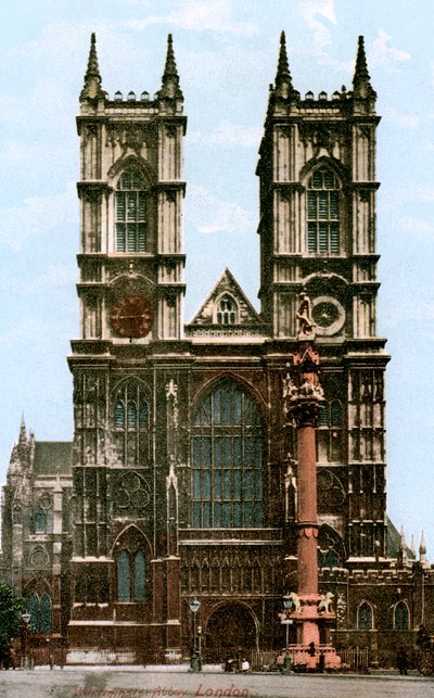 ウェストミンスター寺院、ロンドン、20世紀初頭。 作： J. Beagles and Co.