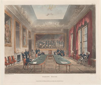 トリニティ ハウス、1809 年 10 月 1 日、1809 年 10 月 1 日。 作： J. Bluck