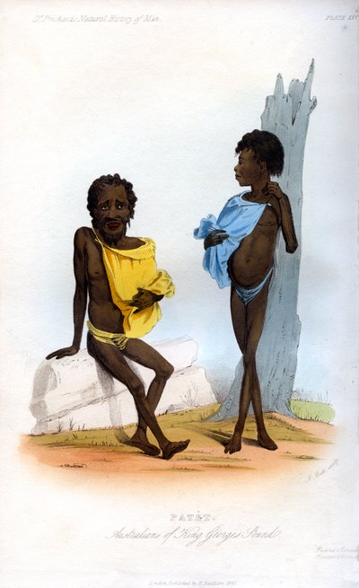 パテ、オーストラリアのキングジョージズサウンド、1848年。 作： J. Bull