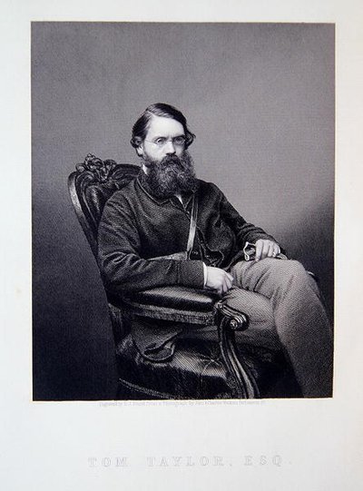 トム・テイラー、「The Drawing-Room Portrait Gallery of Eminent Personages」より 作： J. and C. (after) Watkins